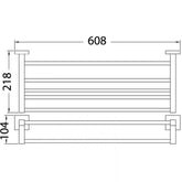 Acl Sara Square Towel Shelf Rack